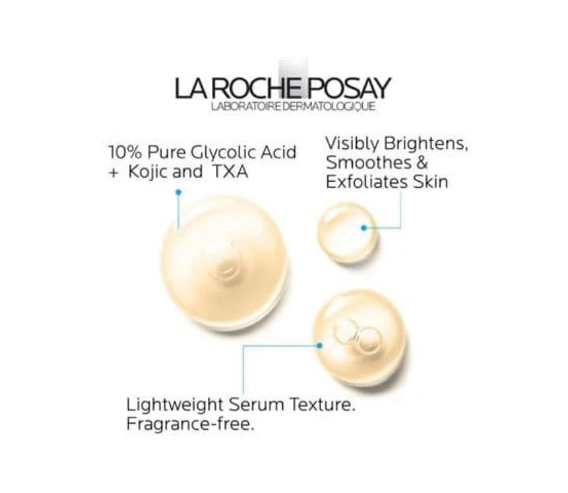 LA ROCHE POSAY Glycolic B5 10% Pure Glycolic Acid Serum,30ML