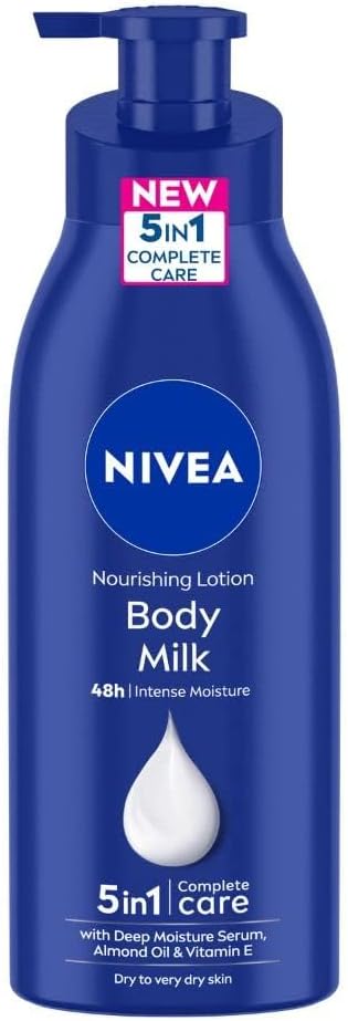 Nivea Body Lotion For Very Dry Skin, Nourishing Body Milk With  Almond Oil, 400ml