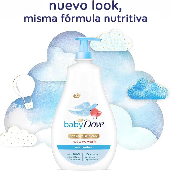 Dove Baby Dove Wash 400 ml Rich Moisture