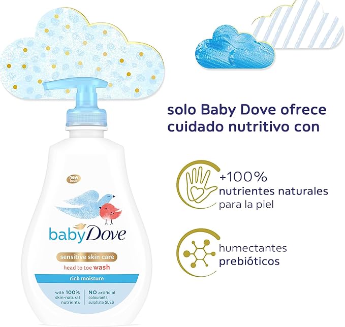 Dove Baby Dove Wash 400 ml Rich Moisture