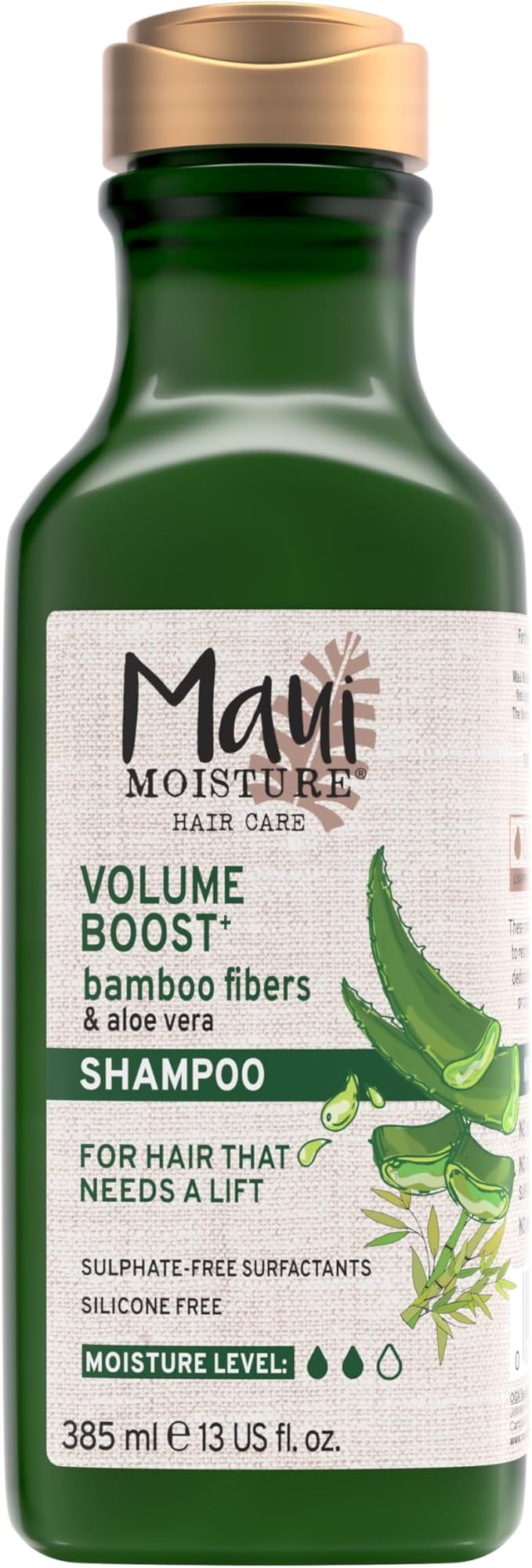 Maui Moisture Thickening and Volumizing Aloe Vera and Bamboo Sulphate Free Shampoo 385ml