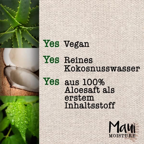 Maui Moisture Thickening and Volumizing Aloe Vera and Bamboo Sulphate Free Shampoo 385ml