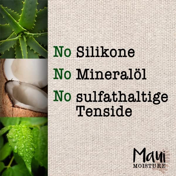 Maui Moisture Thickening and Volumizing Aloe Vera and Bamboo Sulphate Free Shampoo 385ml