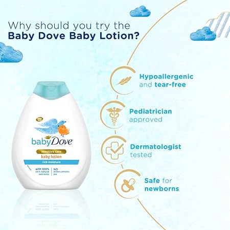 Dove Baby Rich Moisture Lotion, 400 ml