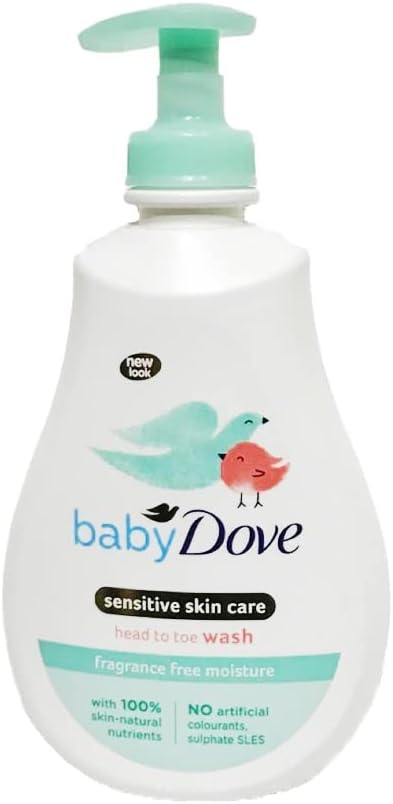 Dove Baby Sensitive Moisture Head to Toe Wash 400 ml