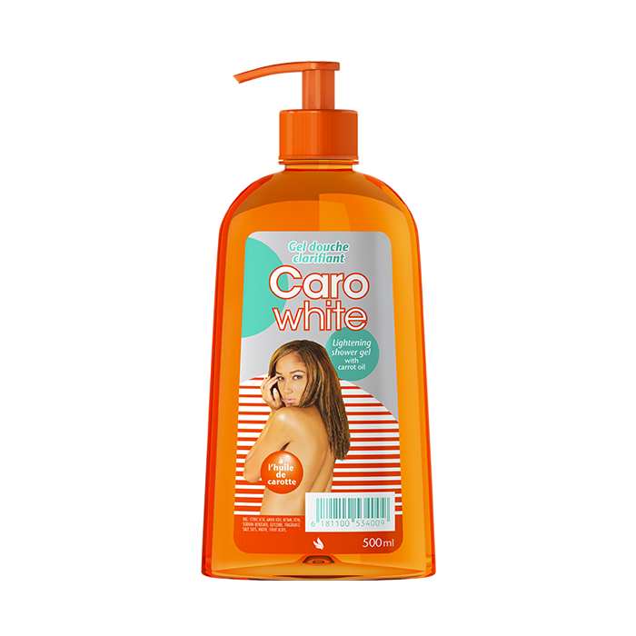 Carowhite - lightening shower gel made with carrot oil