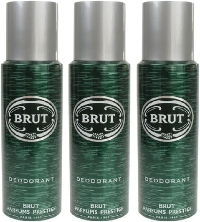 Brut Men's Deodorant Body Spray (200ml, Pack of 3)