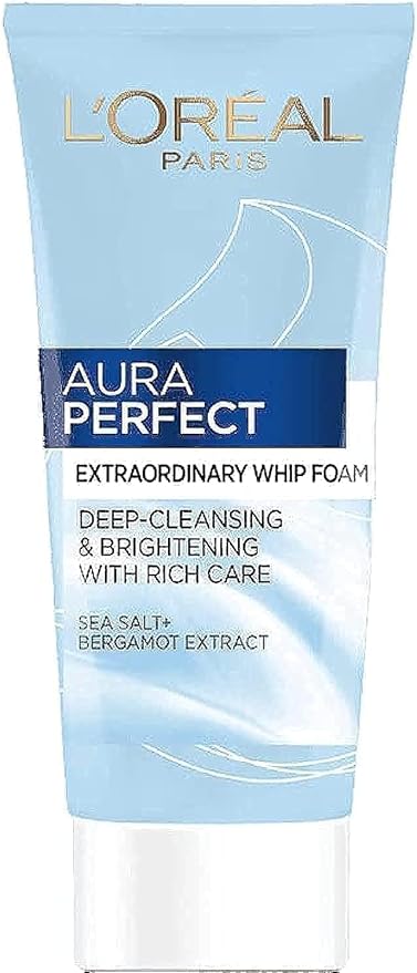 L’Oreal Paris L’Oreal Aura Perfect Extraordinary Whip Deep Cleansing Brightening With Rich Care Face Wash 100Ml