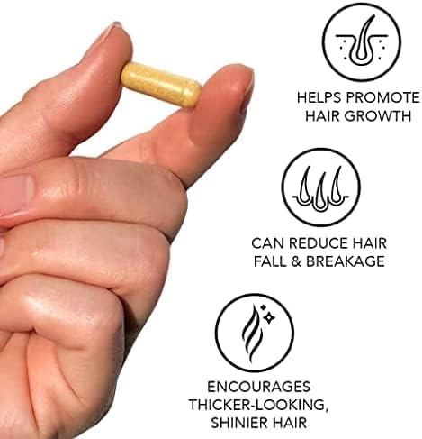 HAIRtamin Gluten-free Hair Growth Biotin Vitamins Capsules