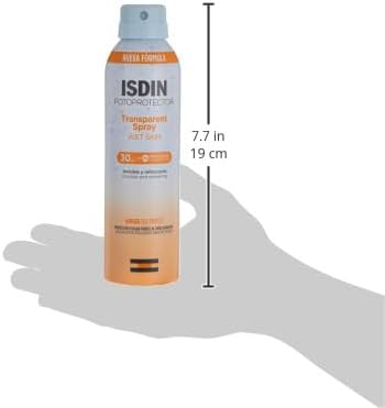 Isdin Wet Skin SPF30 Fotoprotector Transparent Spray, 250 ml