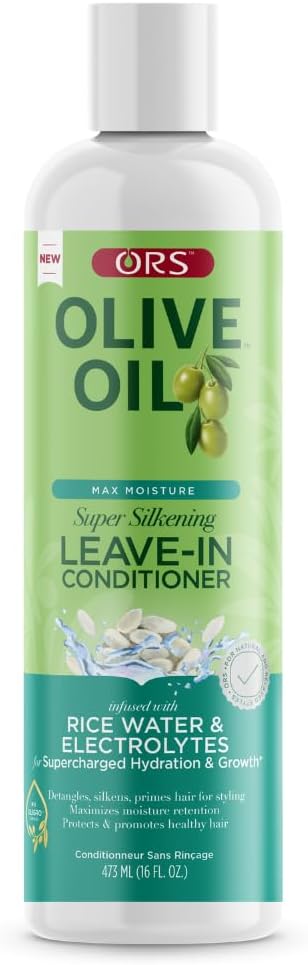 ORS hair Olive Oil Conditioner Leave-In Super Silkening 16 Ounce (473ml)