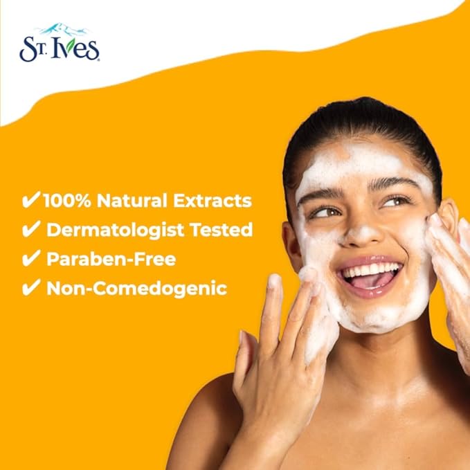 St. Ives Blemish Care Face Wash With 100% Natural Tea Tree Extracts & Salicylic Acid| Unclogs Pores and Removes Impurities, Dirt & Oil 200ml