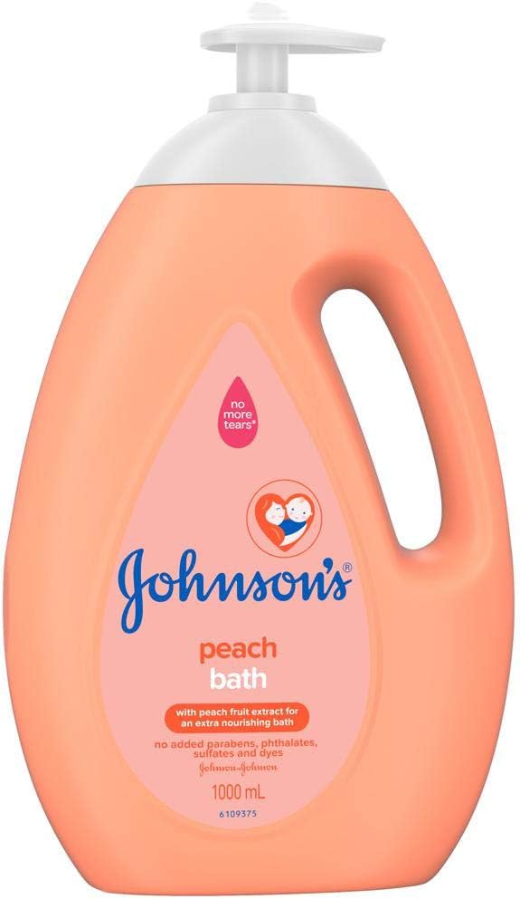 Johnsons Baby Peach Bath 1000ml