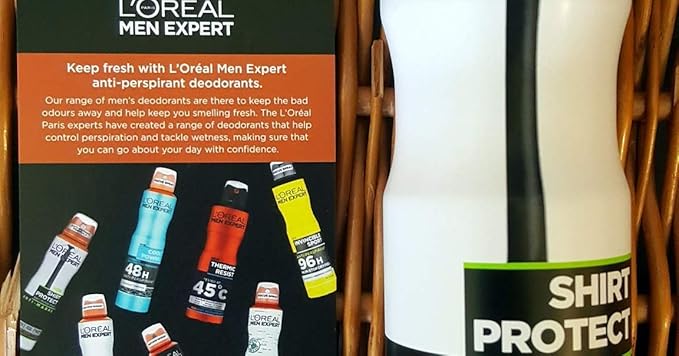 Loreal Men Expert Shirt Protection Refreshing Anti-Perspirant Body Spray 250ml (Pack of 2)