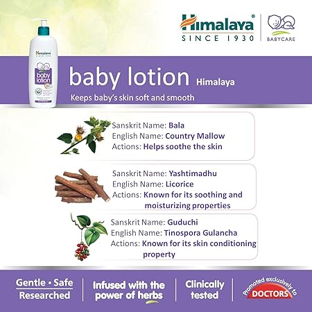 Himalaya Since 1930 Himalaya Herbals- Baby Care Gift Pack | Free from Synthetic Colors, Parabens, Phthalates & Sulphates