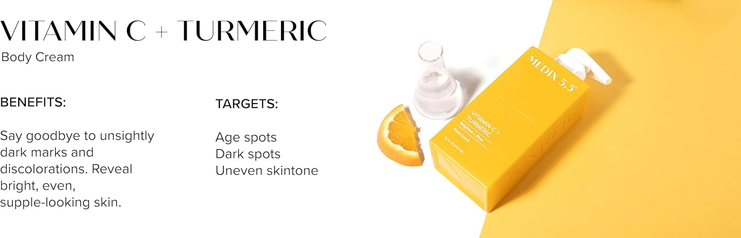 Medix 5.5 Vitamin C and Turmeric Cream 444 ml