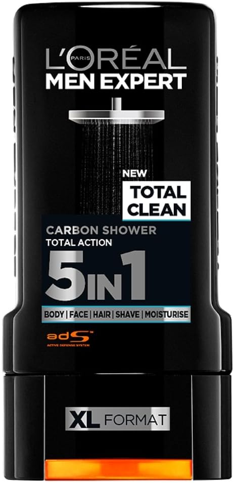 L'OREAL PARIS Men's Expert Total Clean Shower Gel 300 ml