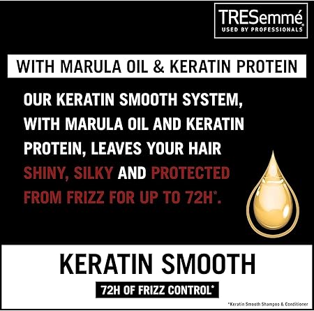 TRESemme Pro Collection Keratin Smooth Shampoo,and Conditioner,700ml