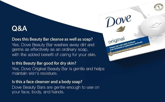 Dove White Beauty Bar Soap, 135 gm, pack of 1