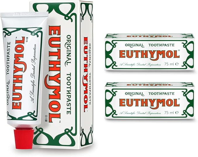 Euthymol Original Toothpaste 75 ml X pack of 2