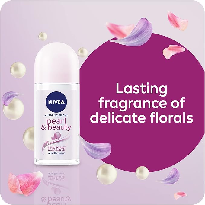 Nivea Pearl & Beauty Roll-On Deodorant 50 ml