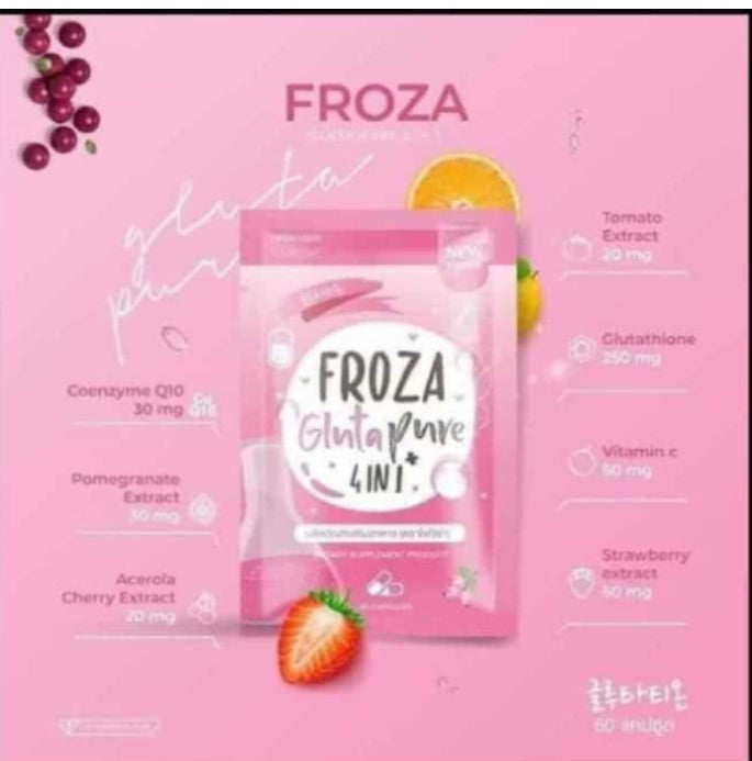 FROZA GLUTA PURE 4 IN 1 60 CAPS