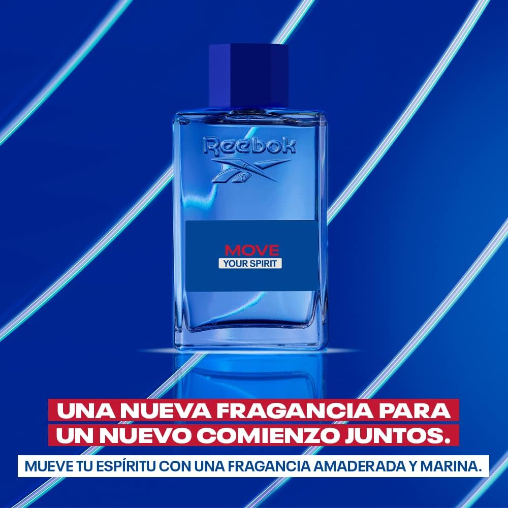 Reebok Move Your Spirit Perfumes Man Eau de Toilette 100 ml