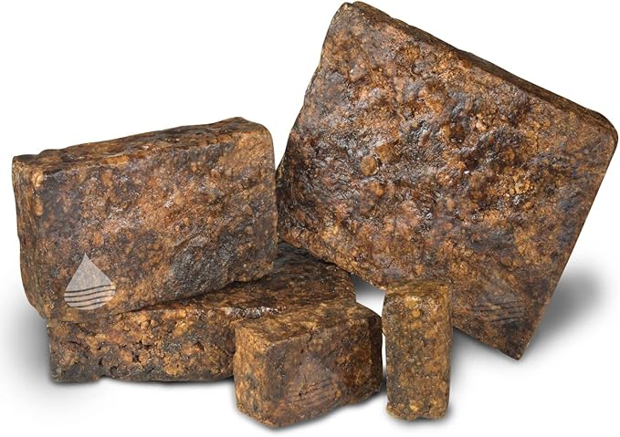 Raw Organic African Black Soap 250g