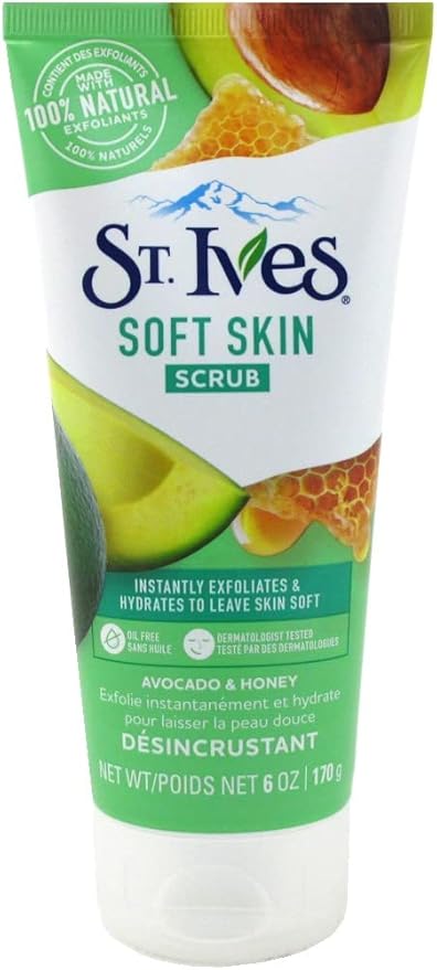 St Ives Scrub Avocado & Honey Soft Skin 170g