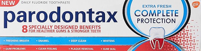 Parodontax Complete Protection Flouride Toothpaste Extra Fresh For Gum Care, 75ml