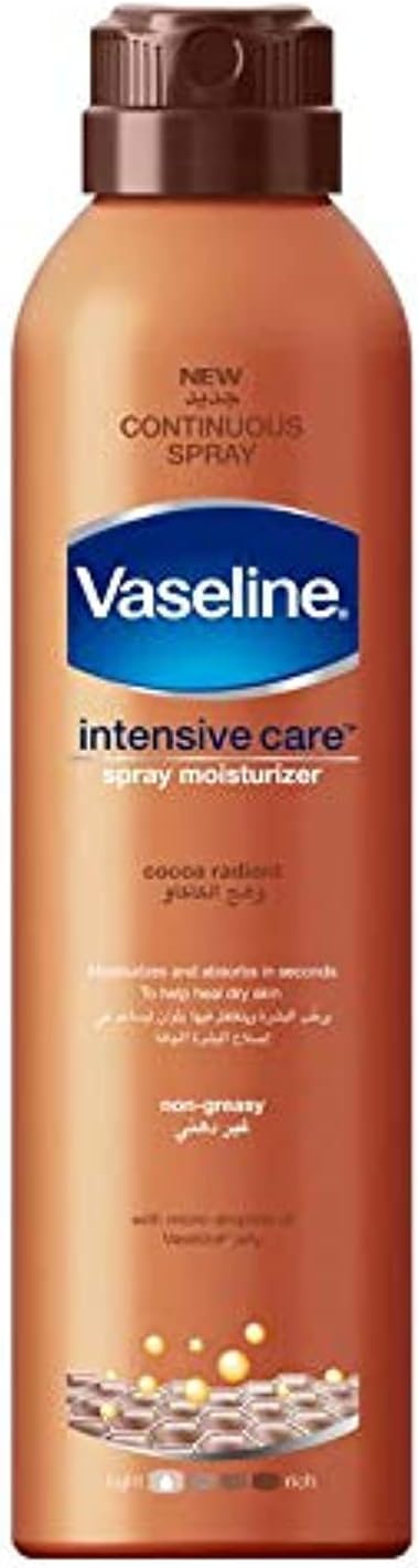 Vaseline Body Spray Cocoa Radiant, 190g