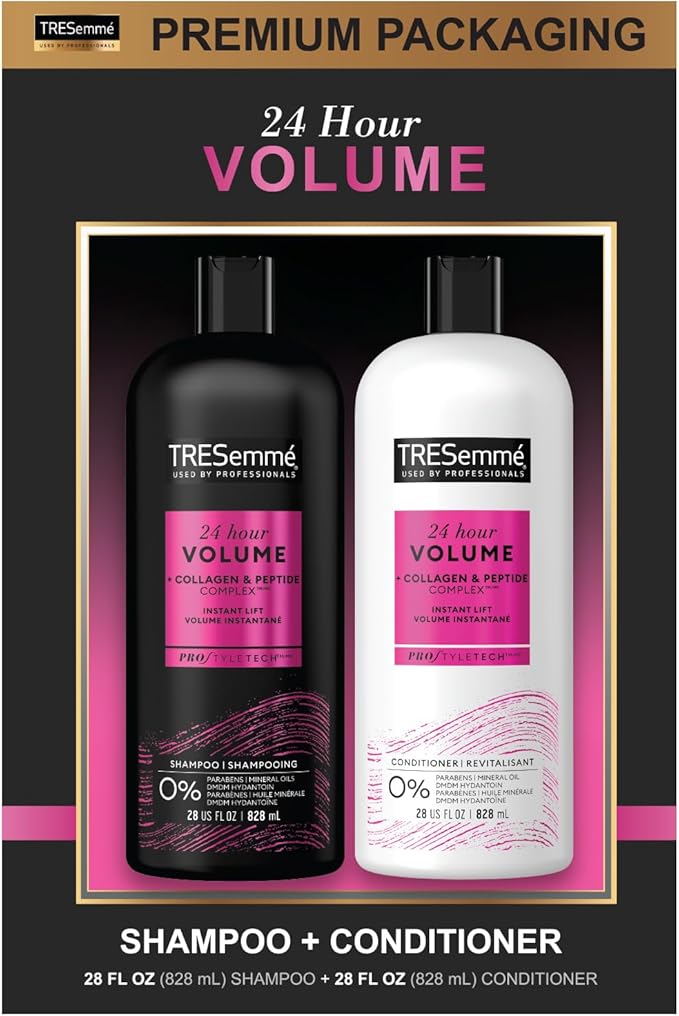 Tresemme' Healthy Volume Shampoo & Conditioner 828ml