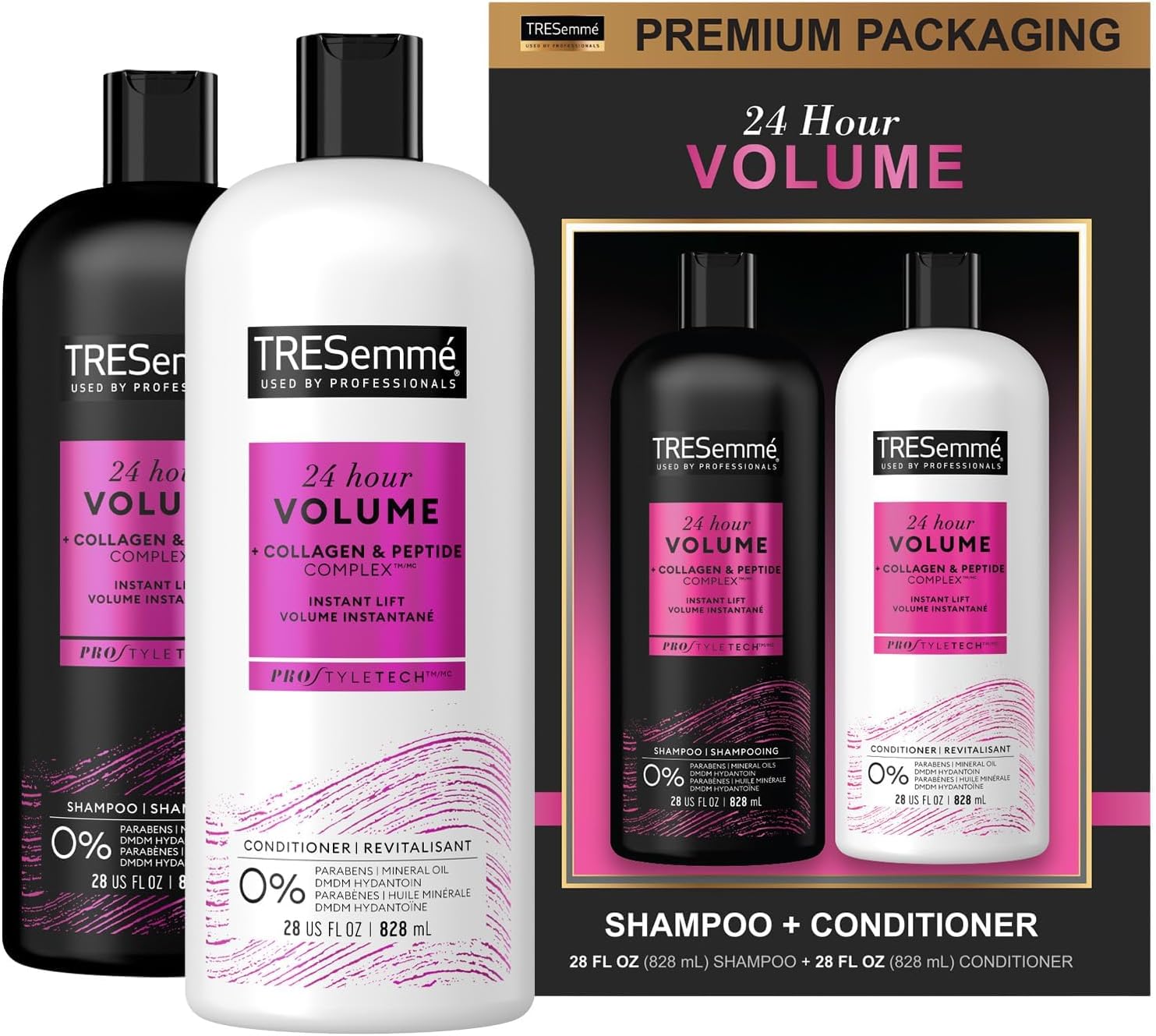 Tresemme' Healthy Volume Shampoo & Conditioner 828ml