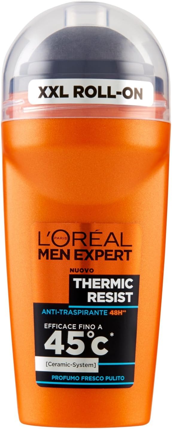 Men Expert L’Oréal Paris Carbon Protect Roll On Anti-Perspirant Deodorant Thermic Resist